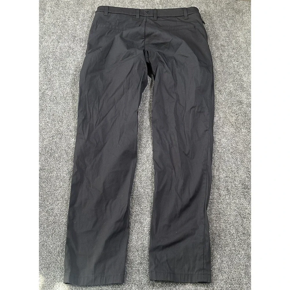 Bird Dogs Mens Black Unlined Golf Pants Size 34x32 Chino
